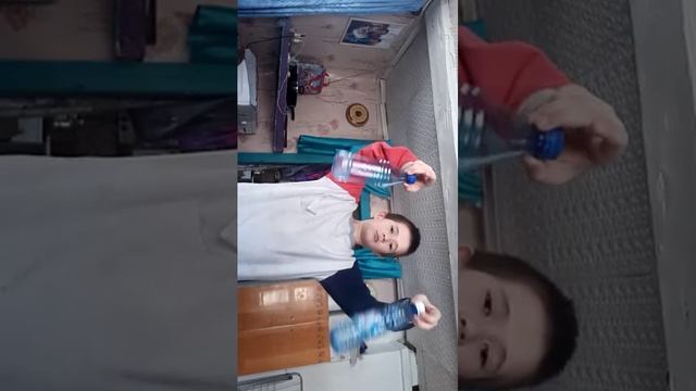 ставим бутылку