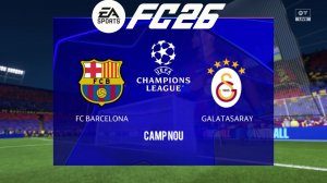 Барселона - Галатасарай Лига Чемпионов Полуфинал Ответная игра сезон 25/26