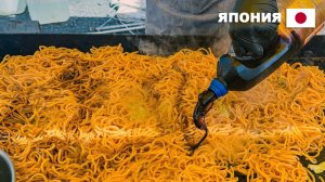 Японская уличная еда | Жареная лапша якисоба