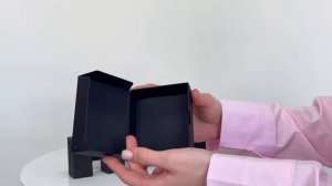 Обзор чёрных коробок GLSBOX для духов, косметики и авто-аромадиффузоров