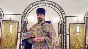 Проповедь в день памяти 40 мучеников Севастийских.(22.03.26.)Протоиерей Димитрий Нестеренко.