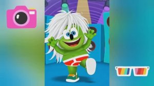 Мультики для детей. ГуммиБер в костюме.ИИ