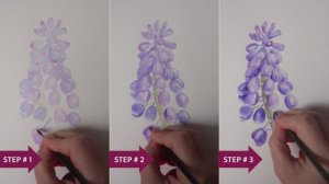 КАК НАНОСИТЬ СЛОИ АКВАРЕЛЬНЫХ  КРАСОК 🌱 Мастер-класс по рисованию весенних цветов