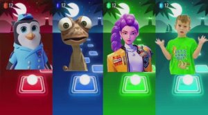 Тайлс Хоп: К-Поп Охотники на демонов против Влада и Ники и Оазиса Оскара 🎵 Музыкальный баттл