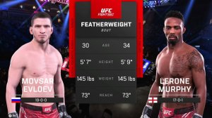 Евлоев VS Мерфи