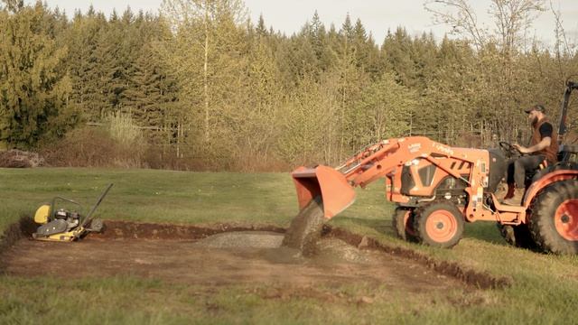 1 Строим фундамент для нашей теплицы. Ферма 212