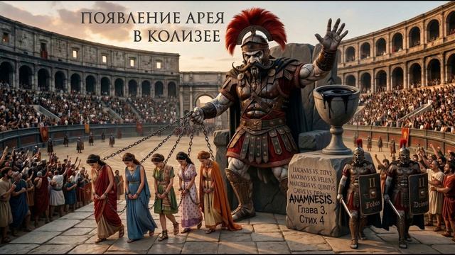 Рок-опера Anamnesis. Глава 3. Стих 4. Появление Арея в Колизее