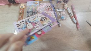 Распаковка канцелярии с Лабубу .mp4