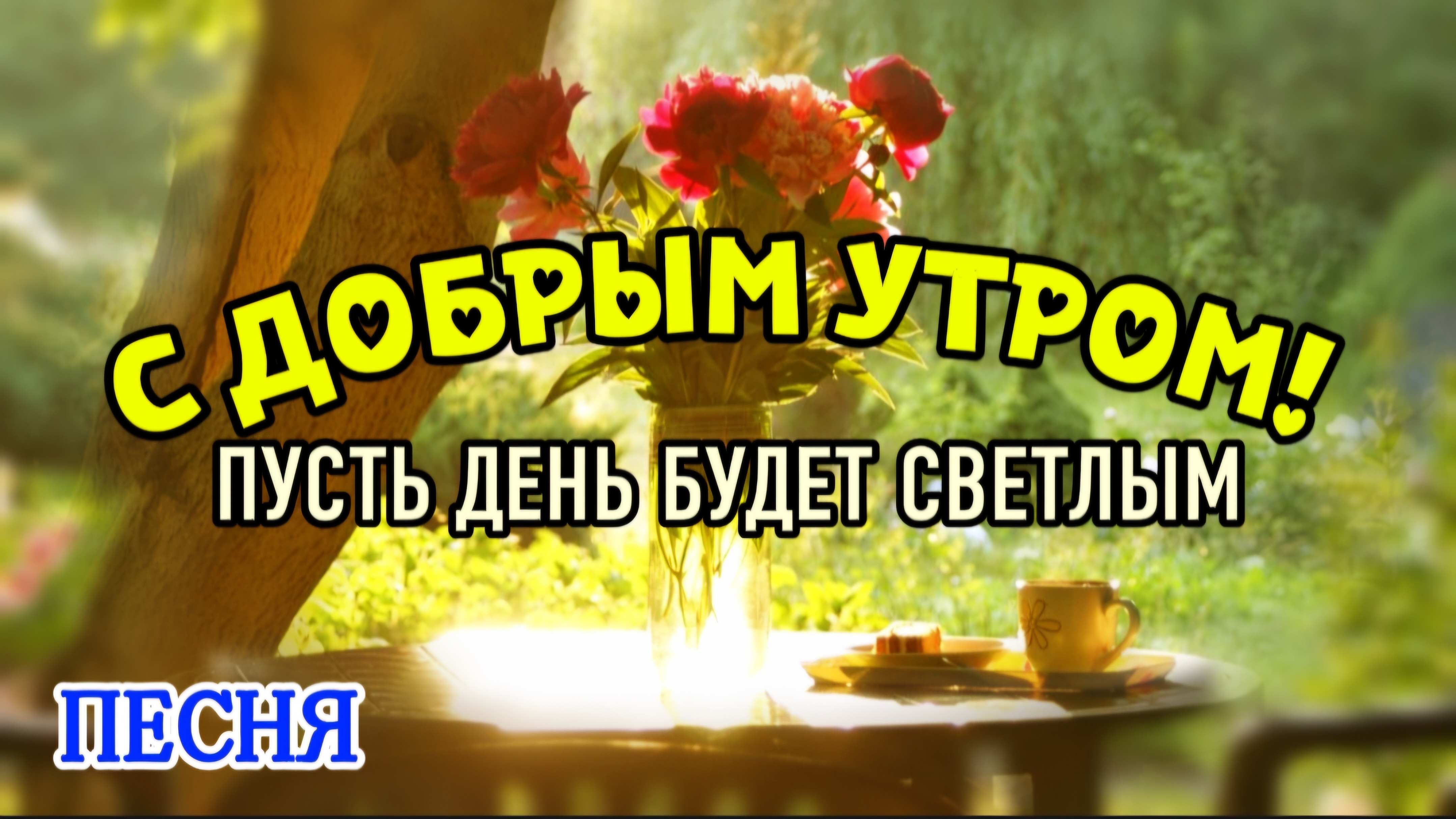 С Добрым утром! Песня с пожеланиями света, счастья и добра ☀️