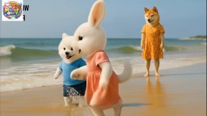 Щенок Рыжик чуть не сдался....🏓 ❤️ Пока папа не вмешался 💖 ✨ Тихая победа Рыжика ✌️ Детский мульт.