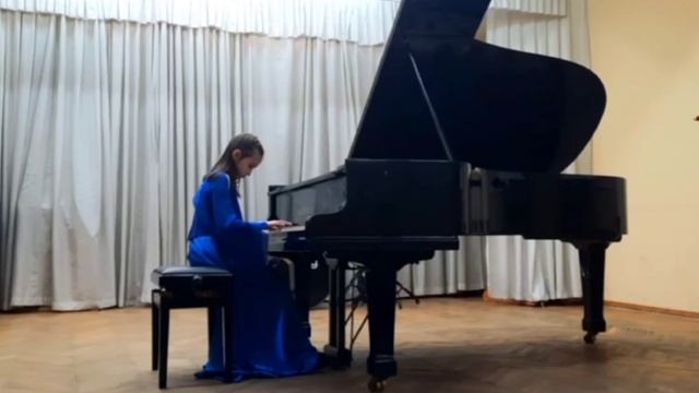 Думан Мира (9 лет) Е. Поплянова. Небесные слёзы _ ДШИ №1, г. Витебск