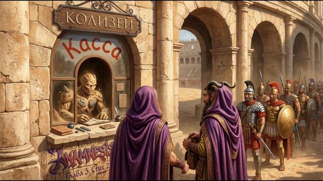 Рок-опера Anamnesis. Глава 3. Стих 2. Колизей
