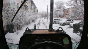 Несколько приёмов в работе на Экскаваторе погрузчике