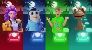 Тайлс Хоп: К-Поп Охотники на демонов против Влада и Ники и Оазиса Оскара 🎵 Музыкальный баттл