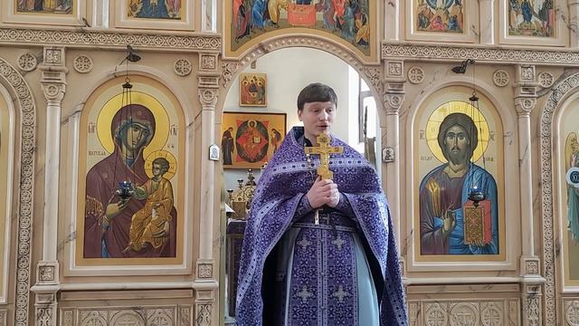 Великий Пост! Неделя 4-я, 40 мучеников, в Севастийском озере мучившихся. 22.03.2026 смотреть онлайн