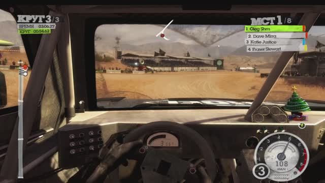 Colin McRae. Dirt 2 Руль. Logitech Driving Force GT