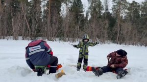 Рыбалка в четвером Хмао-югра .