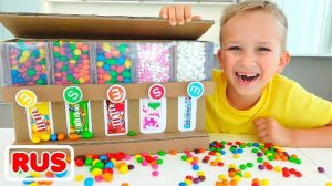 Влад и Никита - Веселые истории с игрушками для детей