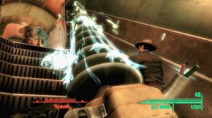 ГИГАНТСКАЯ ПУШКА - КРИО - ДВИГАТЕЛЬНЫЙ ОТСЕК - НОВЫЙ НАПАРНИК -   фоллаут 3 - прохождение ностальгия