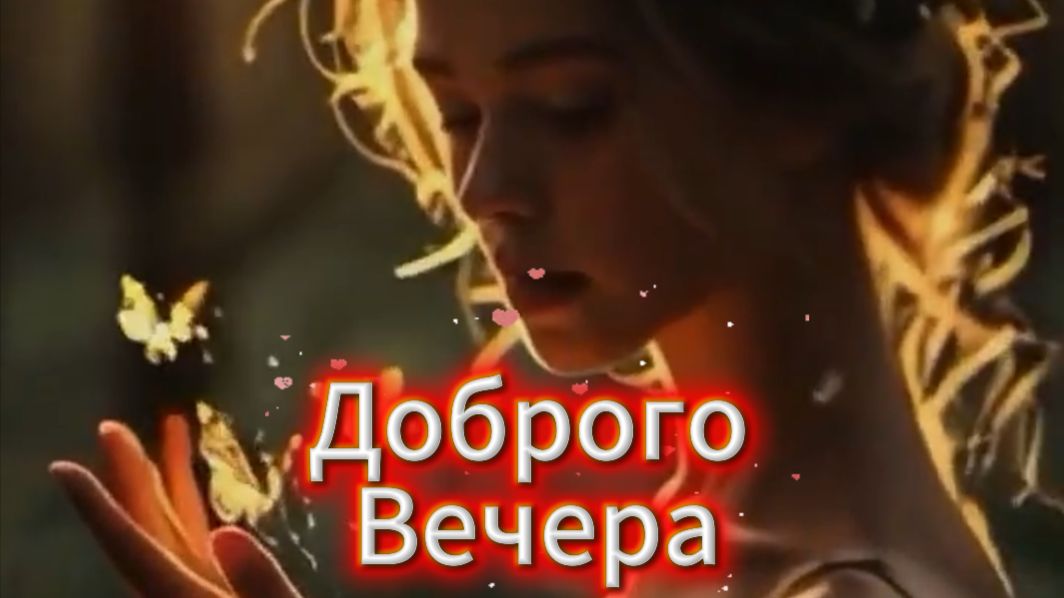 Доброго вечера! Музыкальная открытка | Приятного уютного вечера 🌙✨
