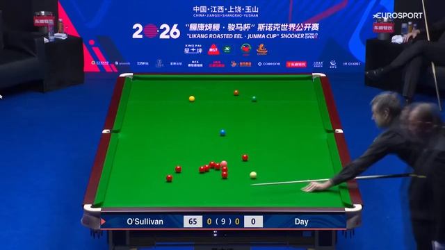 Брейк Ронни О'Салливана в 153 очка на World Open 2026