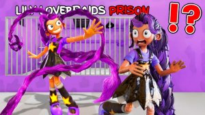 Лили Лавбрейдс играет в ТЮРЬМНЫЙ ЗАБЕГ ЛИЛИ ЛАВБРЕЙДС в Roblox (ОББИ