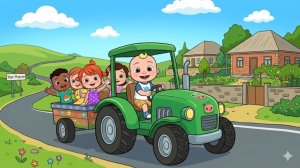 СИНИЙ ТРАКТОР 🚜 УЧИМ ЖИВОТНЫХ | ВЕСЁЛАЯ ПЕСЕНКА ДЛЯ МАЛЫШЕЙ