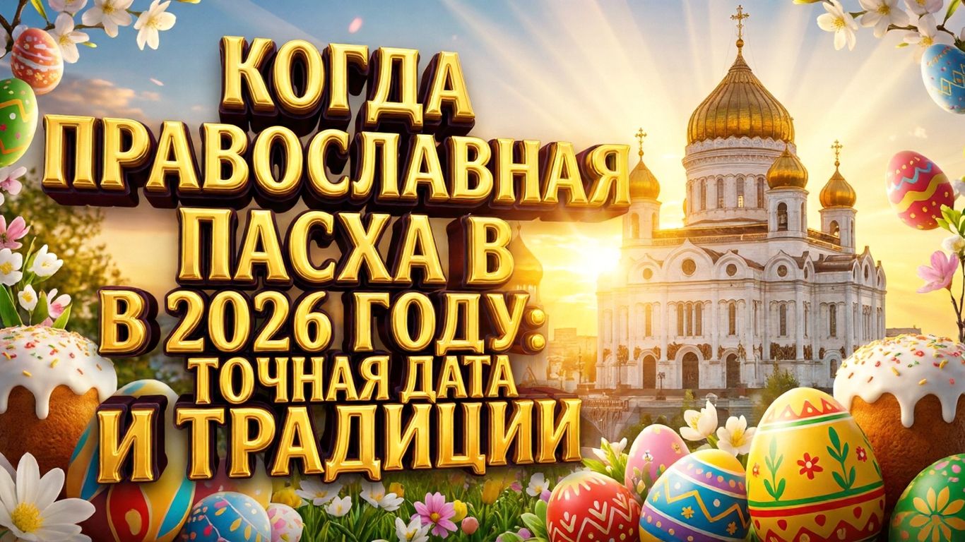 Когда православная Пасха в 2026 году: точная дата и традиции