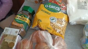 Сделала закупку продуктов на неделю.