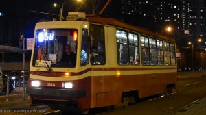 Трамваи ЛМ-99К на 58 маршруте Петербурга уже история