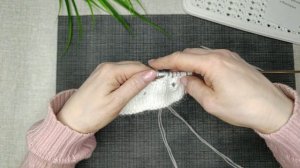 Повязка с кольцом - узор 7 ряд