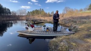 Первые покатушки после зимовки 22.03.2026