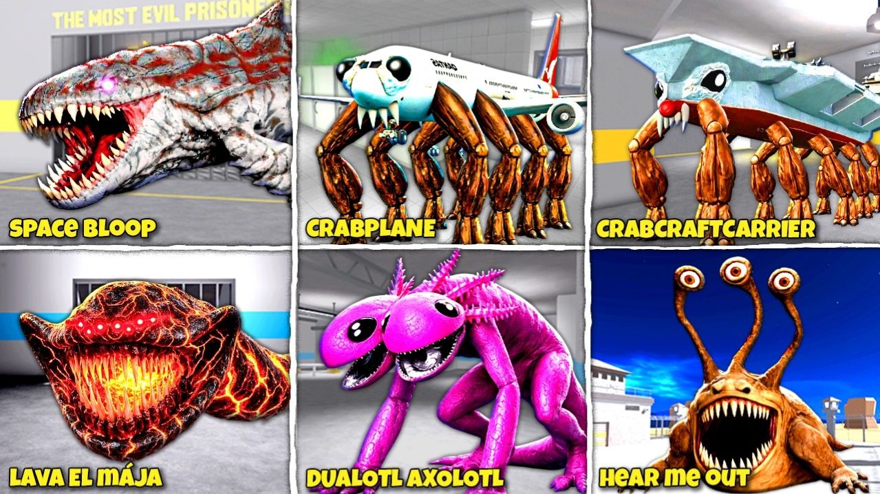 ПРО ЛЕГЕНДАРНЫЕ МОРСКИЕ МОНСТРЫ: Что, если я СТАНУ Морскими Мобами в Тюрьме Барри