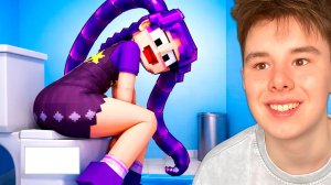 Я ТАЙНО СЛЕДИЛ за ЛИЛИ ЛОВБРЕЙДС в ТУАЛЕТЕ в Майнкрафт из Poppy Playtime 5