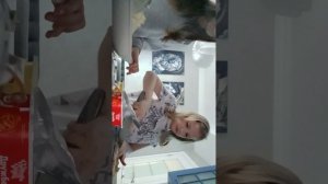 готовим бекон и мокороны с сыром