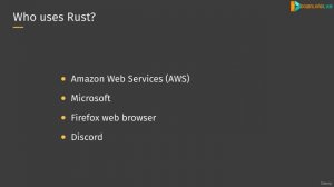 1. Intro to Rust