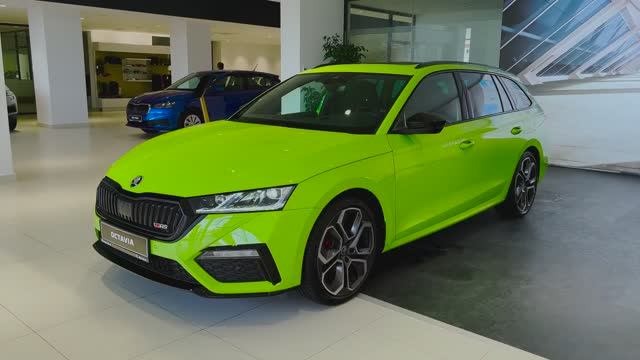Skoda Octavia Combi RS Шкода Октавия Комби РС смотреть онлайн