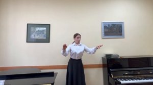 «Урожай» музыка А. Гречанинова, слова Н. Некрасова