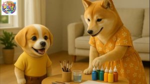 Щенок Рыжик мечтал об игрушечном самолёте ✈️ Мама и папа подарили ему крылья 💖✨Мультик для детей.