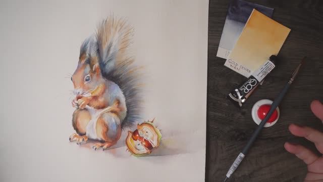 СОВЕТЫ ПО АКВАРЕЛИ 🎨 Для более реалистичного изображения животных