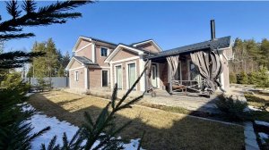Шикарный коттедж 250м² в д. Бобровое
