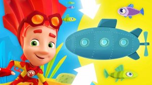 Фиксики | Фиксики Космическая История 5 | Мировой Океан | Фиксики Игра Мультик | Фиксики Смотреть