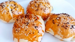 Трендовые закрытые бургеры 🍔 из готового слоёного бездрожжевого теста