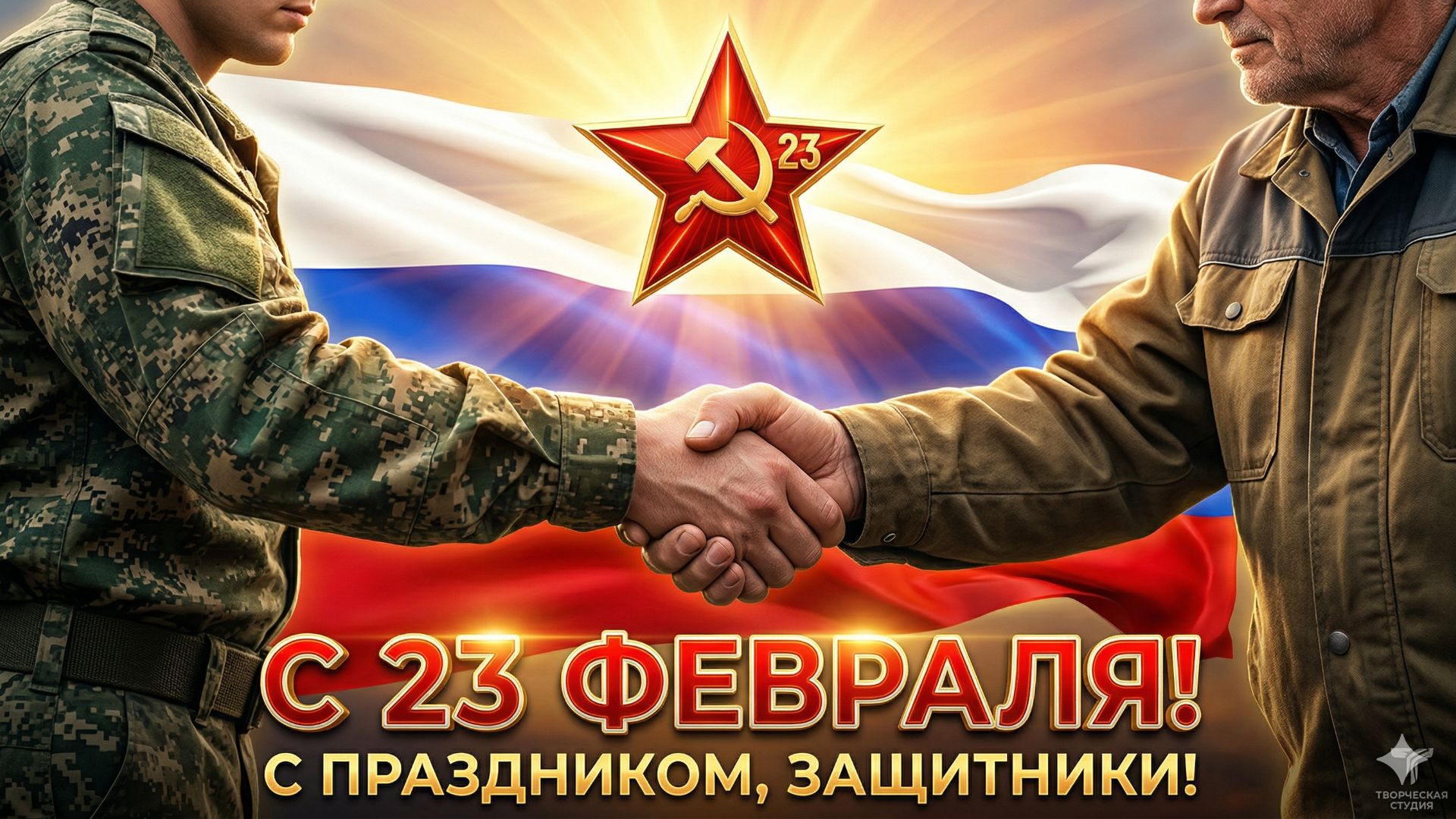 С 23-м февраля,мужчины!!! смотреть онлайн