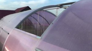 теплица с раздвижной крышей. Видеообзор