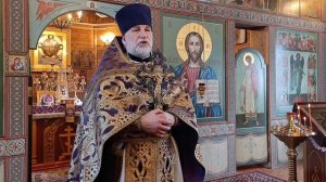 храм в Кандалакше. проповедь отца Валентина