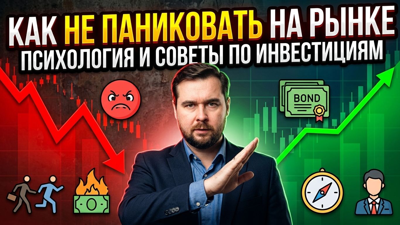 Как не поддаваться панике на рынке: психология инвестиций и советы