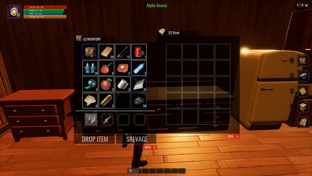 Core world gameplay Survival instinct