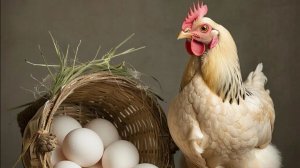 Куры-несушки Сбор яиц Белые курочки порадовали сегодня