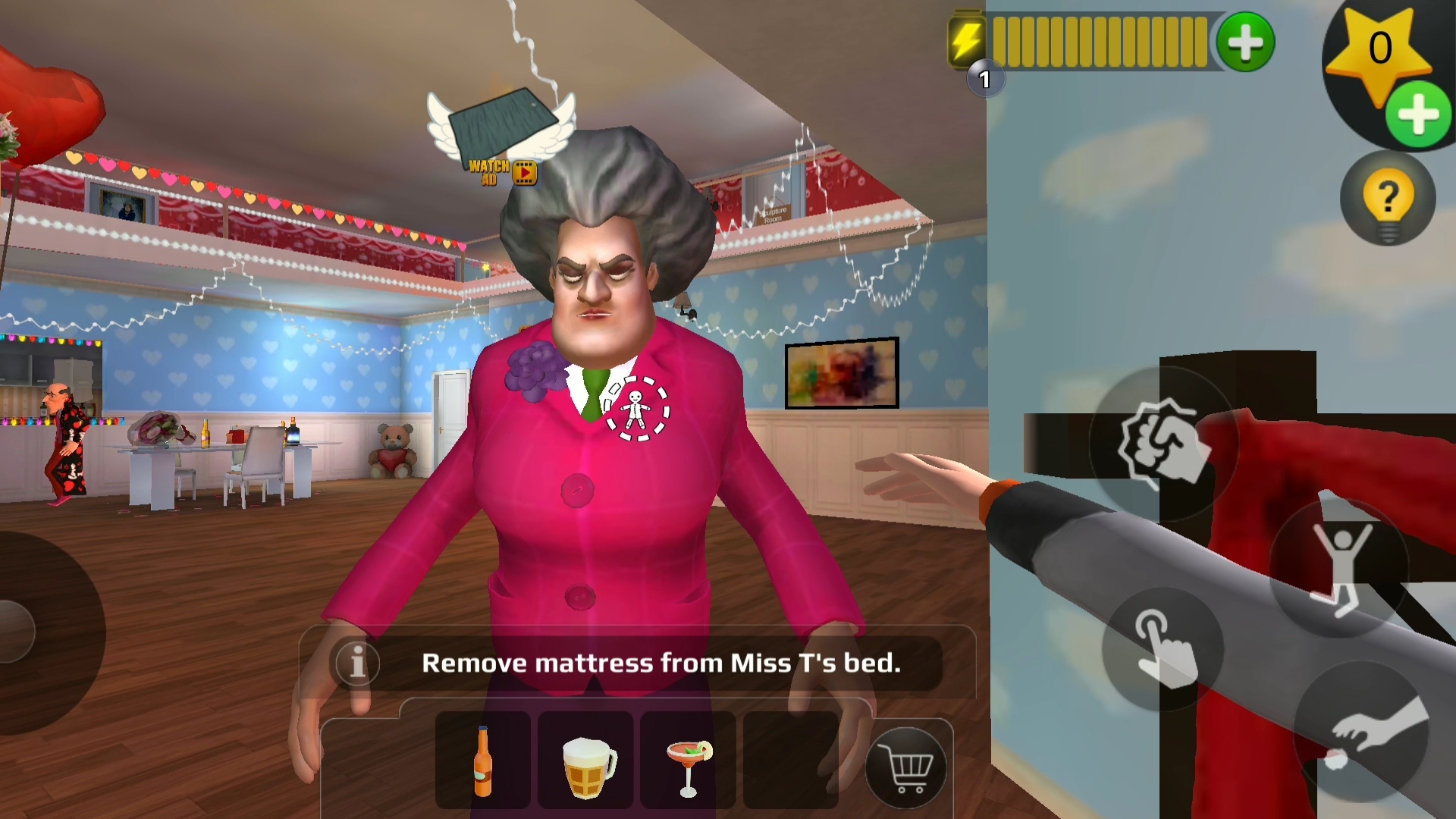 Играю в Scary Teacher 3D смотреть онлайн
